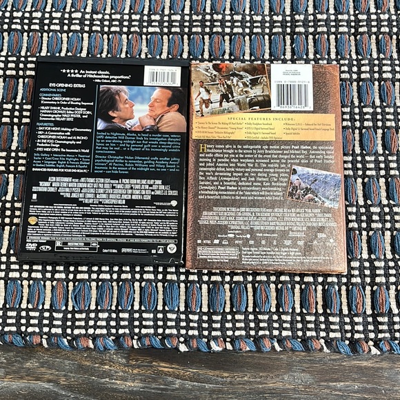 🌟SALE!  3 for $14!!🌟 Set of 2 DVDs, insomnia, and Pearl Harbor. - Picture 2 of 3